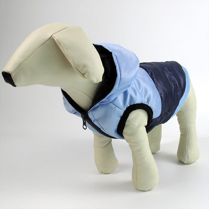 Pet hooded warm cotton coat