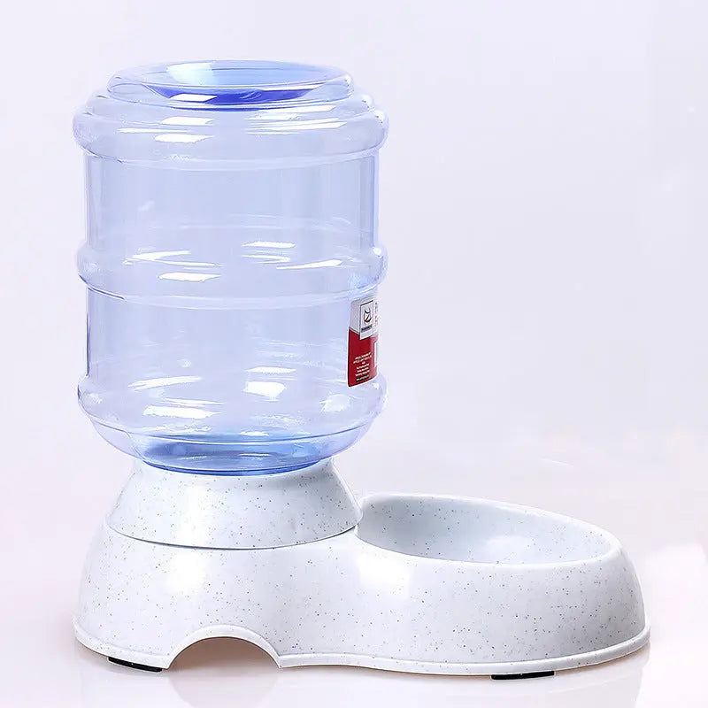 Cats Dogs Automatic Pet Feeder Drinking Water Fountains Large Capacity Plastic Pets Dog Food Bowl Water Dispenser My Store