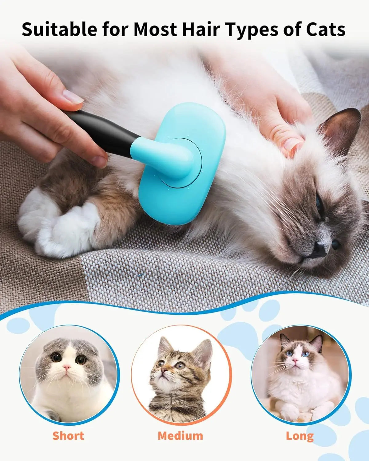 Dog Brush Cat Brush Pet Grooming Brush- Shedding Grooming Tools My Store