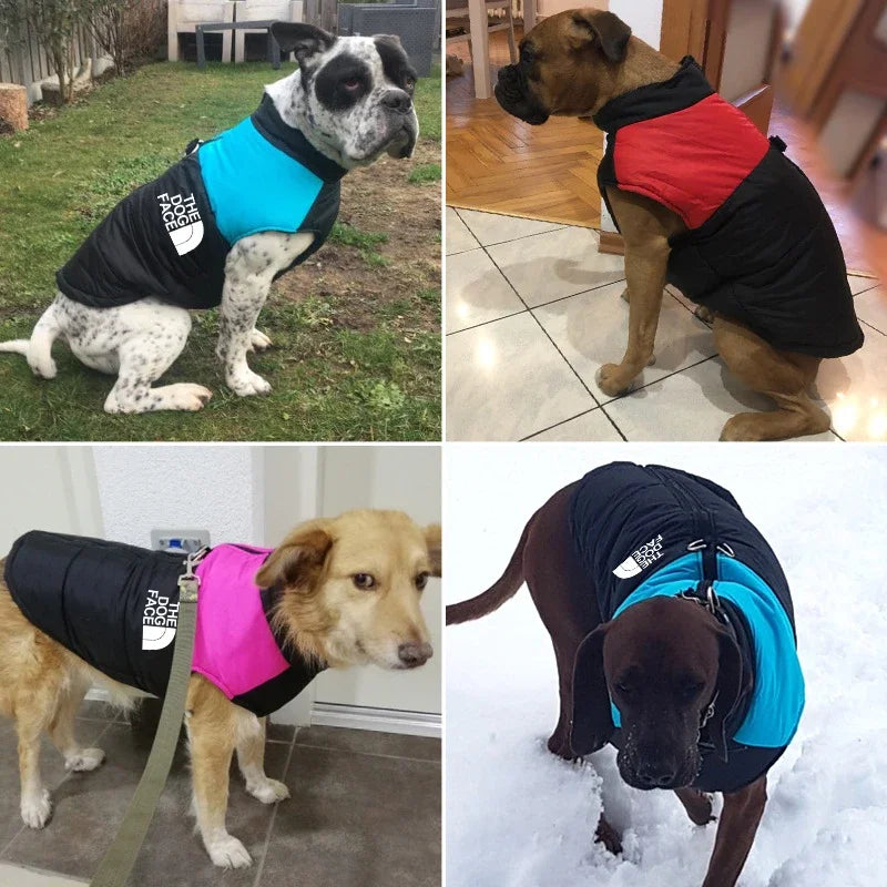 Winter Waterproof Dog Vest - Zippered Coat for All Breeds