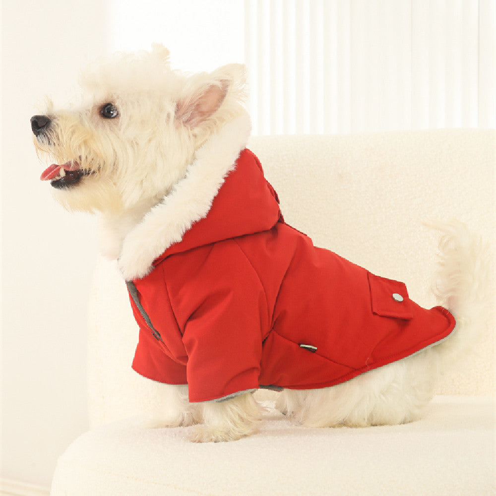 Pet Thickened Warm Cotton Coat